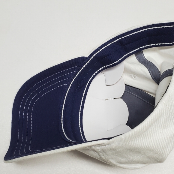 True Religion White World Tour Hat Buddah Strapback Cap Embroidered Jeweled Logo - Picture 10 of 10